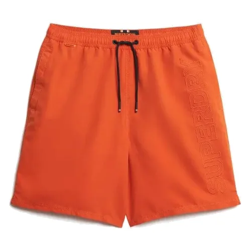 Wysokiej jakości kąpielówki z haftem Superdry
