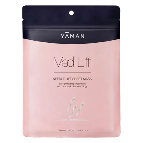YA-MAN - MediLift Needle Lift Mask w płachcie - 7pcs