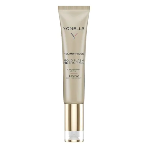 YONELLE METAMORPHOSIS Rozświetlający Nawilżacz Ze Złotymi Drobinkami Kremy do twarzy 25 ml Jasnobrązowy Damski