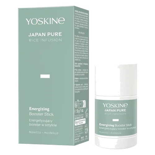 Yoskine Yoskine Japan Pure Rice Infusion Energetyzujący booster serum w sztyfcie Kremy do twarzy 30 g Damski