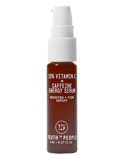 Youth To The People 15% Vitamin C and Clean Caffeine Energy Serum serum z witaminą C i kofeiną (różne rozmiary) - 8ml