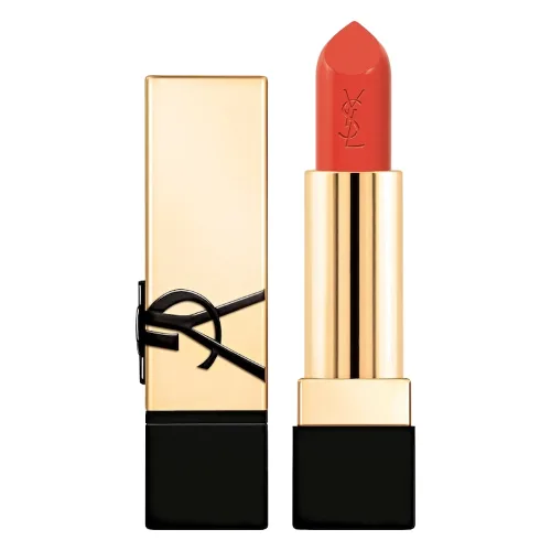 Yves Saint Laurent Yves Saint Laurent Rouge Pur Couture satynowa pomadka z możliwością wielokrotnego napełniania Szminki 3,8 g OM - ORANGE