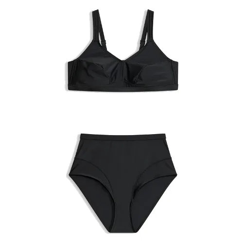 Zabudowane bikini z szybkoschnącego materiału (2 części)