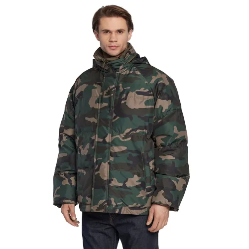 Zadig & Voltaire Kurtka zimowa Bristol Technical Poly WMOW00331 Zielony Relaxed Fit
