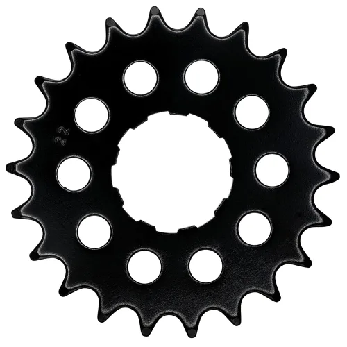 Zębatka tylna KMC 22T Enviolo/Nuvinci 1/8 czarna