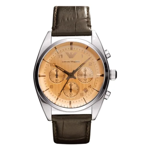 Zegarek ARMANI AR0395. Kwarcowy, Kolor pomarańczowy. Mężczyzna.