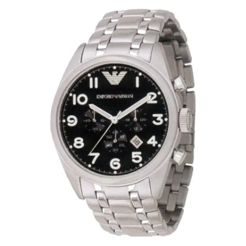 Zegarek ARMANI AR0508. Kwarcowy, Kolor czarny. Mężczyzna.