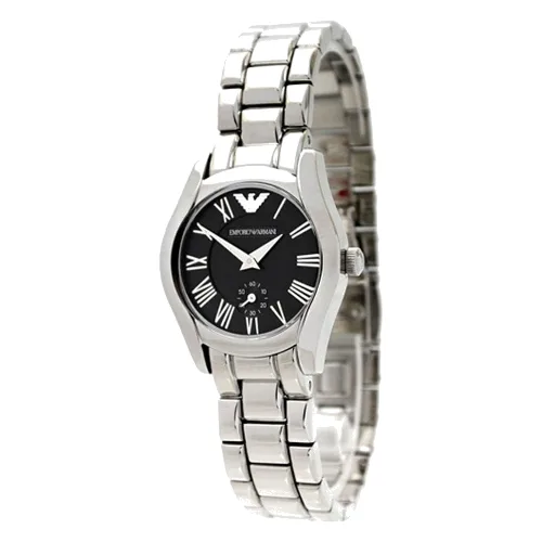Zegarek ARMANI AR0695. Kwarcowy, Kolor czarny. Kobieta.