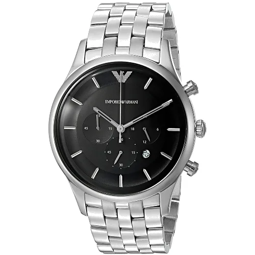Zegarek ARMANI AR11017. Kwarcowy, Kolor czarny. Mężczyzna.