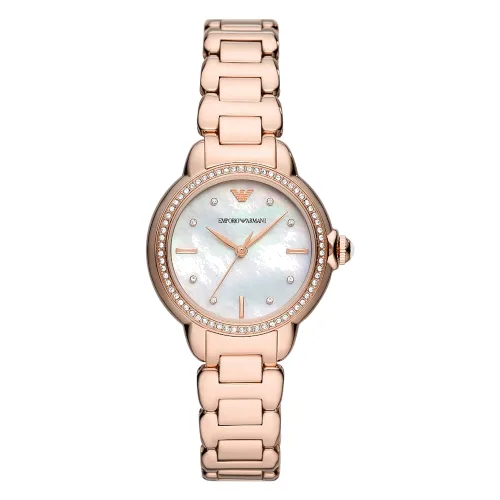 Zegarek ARMANI AR11523. Kwarcowy, Kolor czerwony. Kobieta.