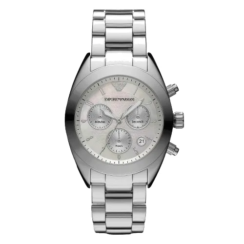 Zegarek ARMANI AR5960. Kwarcowy, Kolor srebrny. Kobieta.