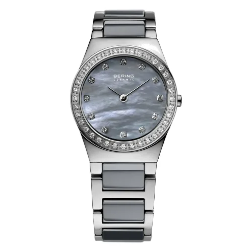 Zegarek BERING 32426-789. Kwarcowy, Kolor czerwony. Kobieta.