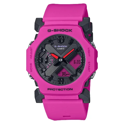 Zegarek CASIO GA-2300-4AER. Kwarcowy, Kolor czarny. Kobieta.