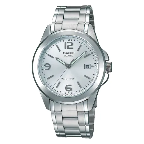 Zegarek CASIO MTP-1215A-7A. Kwarcowy, Kolor szary. Mężczyzna.