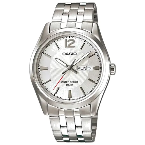 Zegarek CASIO MTP1335D7AVDF. Kwarcowy, Kolor szary. Mężczyzna.