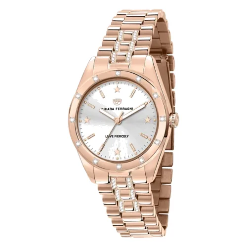 Zegarek CHIARA FERRAGNI R1953100506. Kwarcowy, Kolor srebrny. Kobieta.