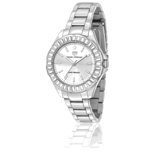 Zegarek CHIARA FERRAGNI R1953101504. Kwarcowy, Kolor srebrny. Kobieta.
