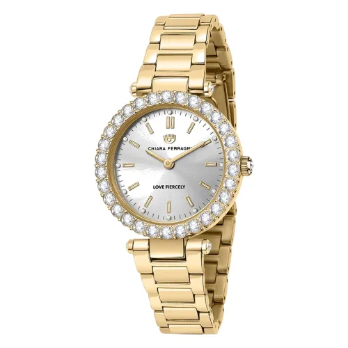 Zegarek CHIARA FERRAGNI R1953103501. Kwarcowy, Kolor srebrny. Kobieta.