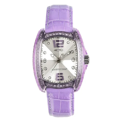 Zegarek CHRONOTECH RW0003. Kwarcowy, Kolor biały. Kobieta.
