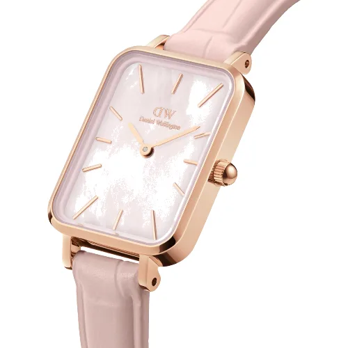 Zegarek DANIEL WELLINGTON DW00100508. Kwarcowy, Kolor różowy. Kobieta.