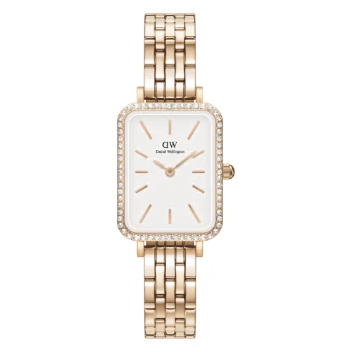 Zegarek DANIEL WELLINGTON DW00100672. Kwarcowy, Kolor biały. Kobieta.
