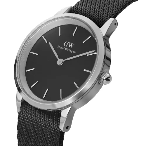 Zegarek DANIEL WELLINGTON DW00100678. Kwarcowy, Kolor czarny. Mężczyzna.