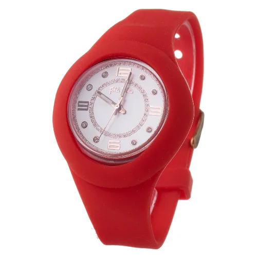 Zegarek FOLLI FOLLIE WF13P020ZSR. Kwarcowy, Kolor biały. Kobieta.