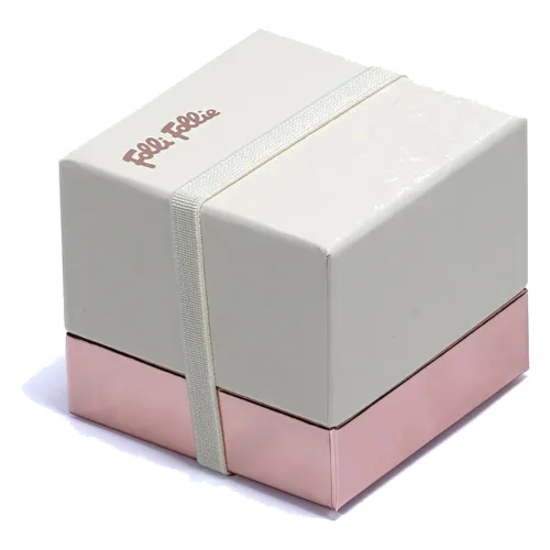 Zegarek FOLLI FOLLIE WF13R002SES. Kwarcowy, Kolor biały. Kobieta.