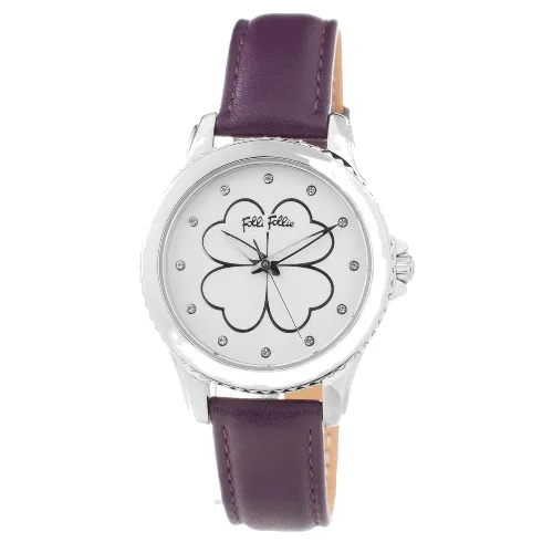 Zegarek FOLLI FOLLIE WF15T031SSW. Kwarcowy, Kolor srebrny. Kobieta.