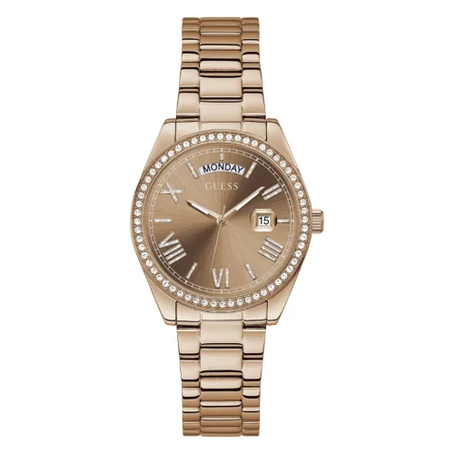 Zegarek GUESS GW0307L3. Kwarcowy, Kolor różowy. Kobieta.