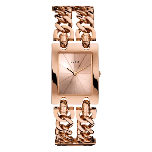 Zegarek GUESS W0073L2. Kwarcowy, Kolor złoty. Kobieta.