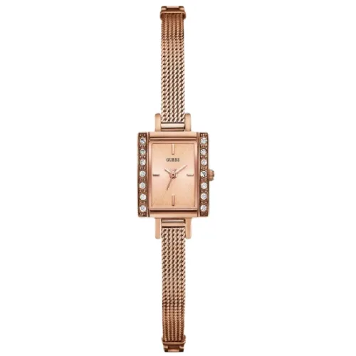 Zegarek GUESS W0134L3. Kwarcowy, Kolor różowy. Kobieta.