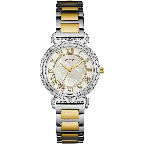 Zegarek GUESS W0831L3. Kwarcowy, Kolor NACRE. Kobieta.