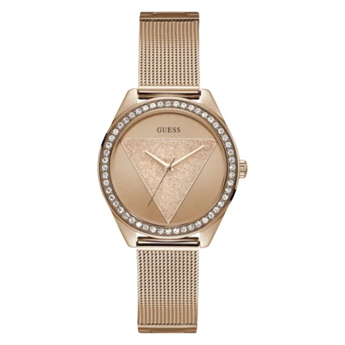 Zegarek GUESS W1142L4. Kwarcowy, Kolor różowy. Kobieta.