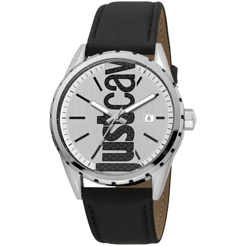 Zegarek JUST CAVALLI JC1G082L0105. Kwarcowy, Kolor szary. Mężczyzna.