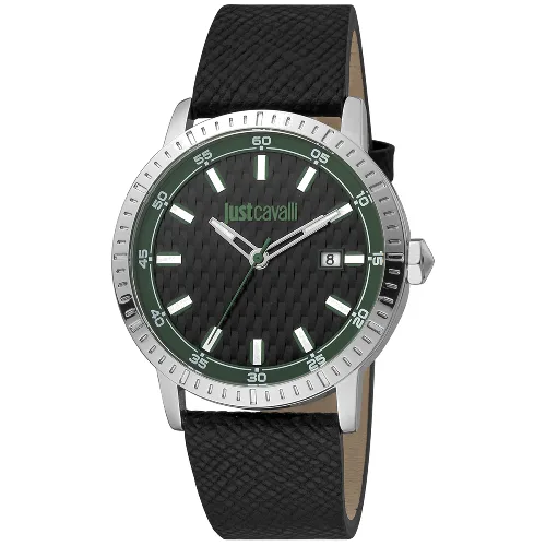 Zegarek JUST CAVALLI JC1G216L0025. Kwarcowy, Kolor czerwony. Mężczyzna.