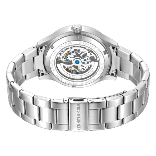 Zegarek KENNETH COLE KCWGY0057903. Automatyczny, Kolor niebieski. Mężczyzna.