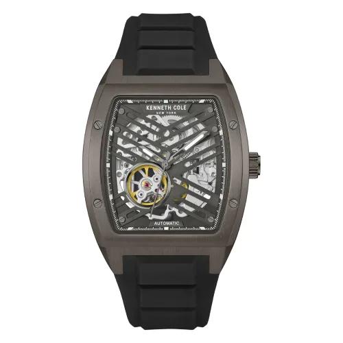 Zegarek KENNETH COLE KCWGZ0046102. Automatyczny, Kolor szary. Mężczyzna.