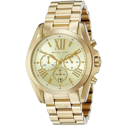 Zegarek MICHAEL KORS MK5605. Kwarcowy, Kolor złoty. Kobieta.