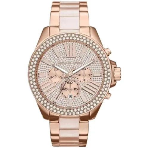 Zegarek MICHAEL KORS MK6096. Kwarcowy, Kolor różowy. Kobieta.