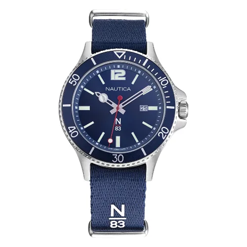Zegarek NAUTICA NAPABS904. Kwarcowy, Kolor niebieski. Mężczyzna.