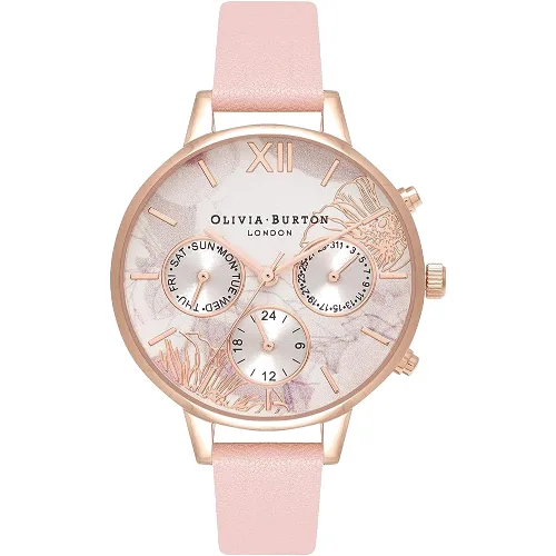 Zegarek OLIVIA BURTON OB16CGS07. Kwarcowy, Kolor różowy. Kobieta.