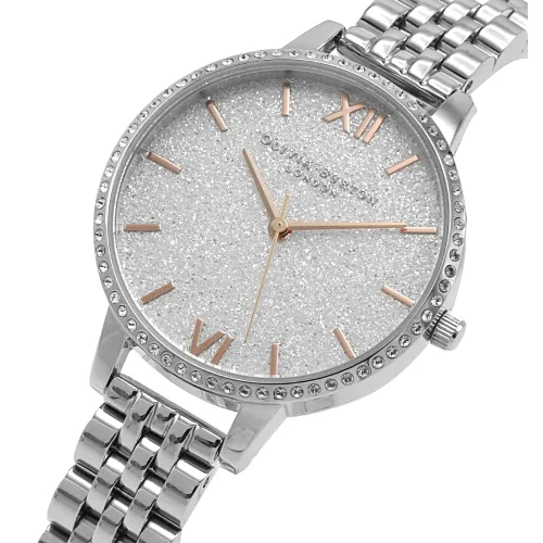 Zegarek OLIVIA BURTON OB16GD68. Kwarcowy, Kolor srebrny. Kobieta.
