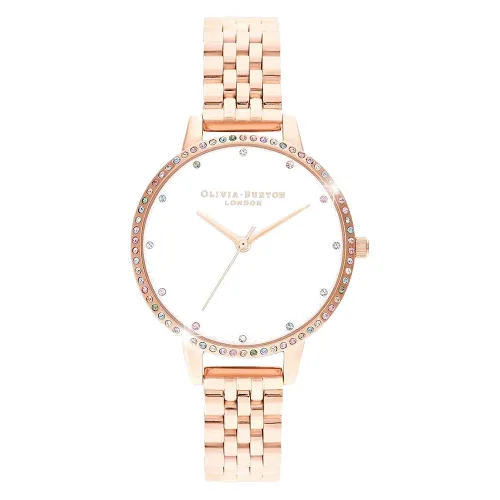 Zegarek OLIVIA BURTON OB16RB21. Kwarcowy, Kolor biały. Kobieta.