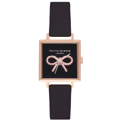 Zegarek OLIVIA BURTON OB16VB03. Kwarcowy, Kolor czarny. Kobieta.
