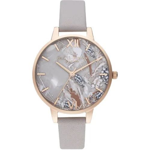 Zegarek OLIVIA BURTON OB16VM37. Kwarcowy, Kolor szary. Kobieta.