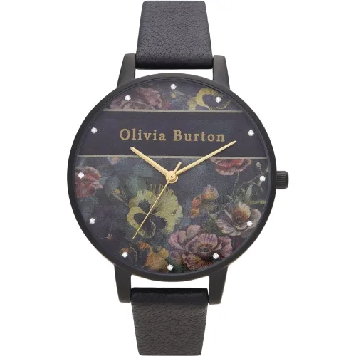 Zegarek OLIVIA BURTON OB16VS05. Kwarcowy, Kolor czarny. Kobieta.