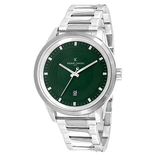 Zegarek PIERRE CARDIN CCP.5028. Kwarcowy, Kolor zielony. Mężczyzna.