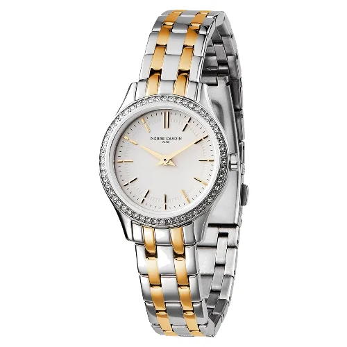 Zegarek PIERRE CARDIN CF.0607.SU.G. Kwarcowy, Kolor biały. Kobieta.