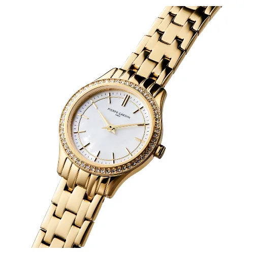 Zegarek PIERRE CARDIN CF.0611.SE.G. Kwarcowy, Kolor biały. Kobieta.